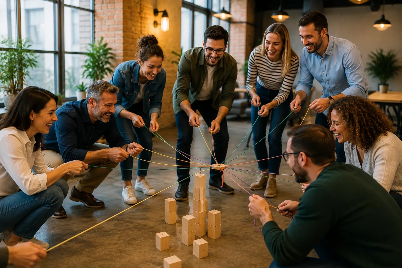 Teambuilding renginys: idėjos ir žaidimai komandai suburti
